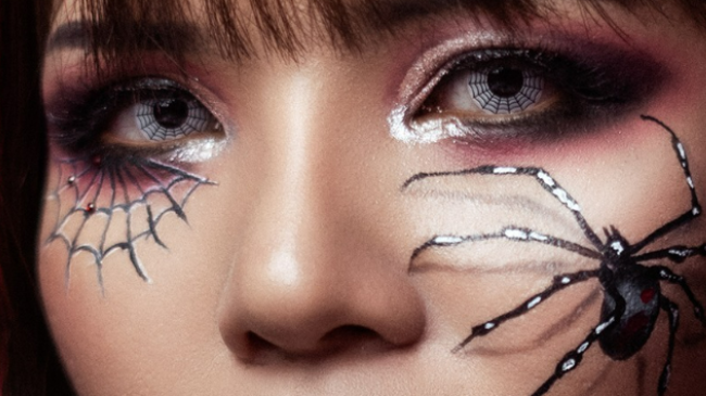 LENTES COLORIDAS PARA O HALLOWEEN