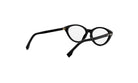 A pair of black-framed glasses with a sleek, modern design.