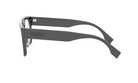 A pair of black Fendi-branded glasses with a sleek, modern design.