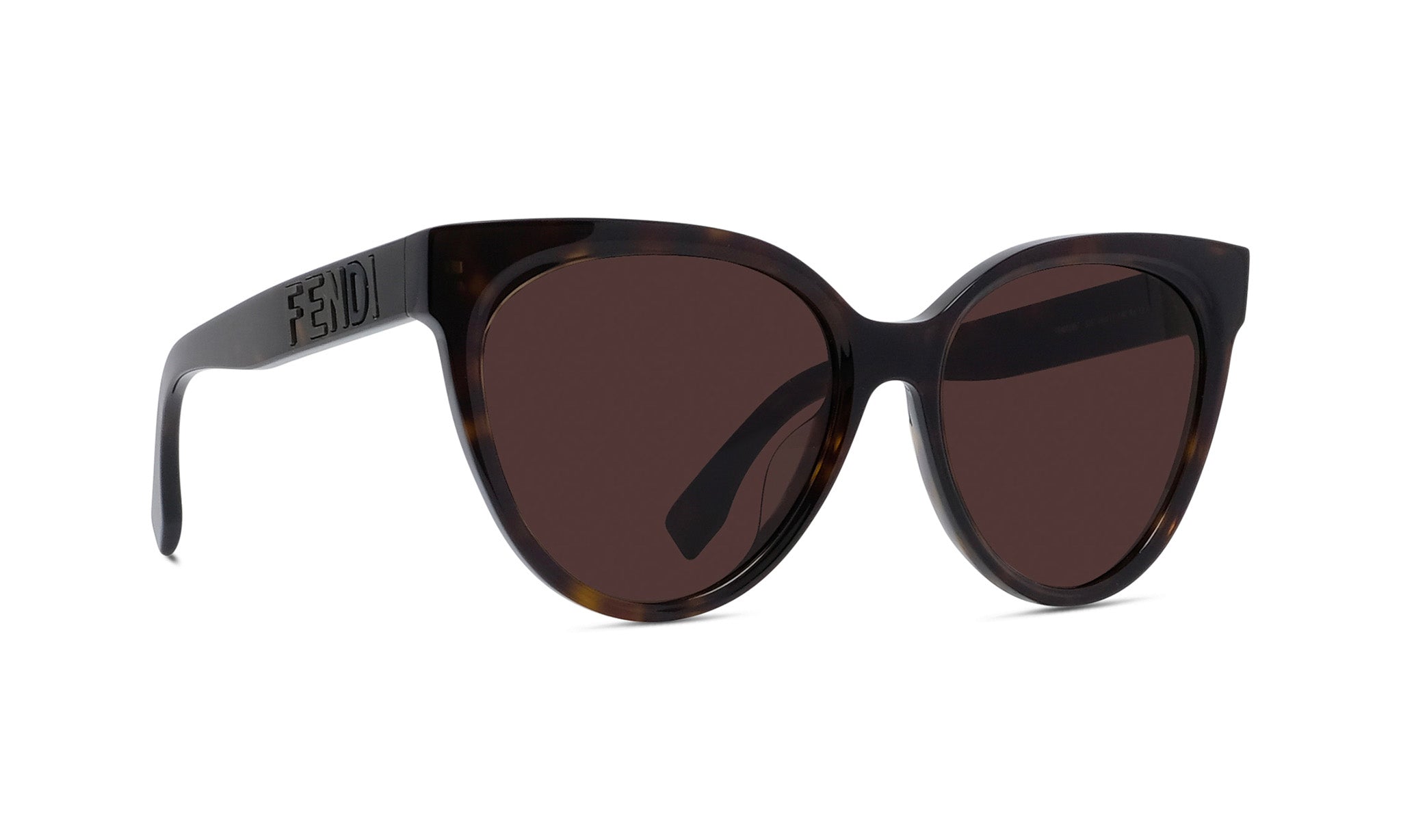 A pair of dark-framed sunglasses with dark lenses.