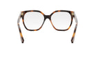 A pair of brown-framed glasses with a tortoiseshell pattern.