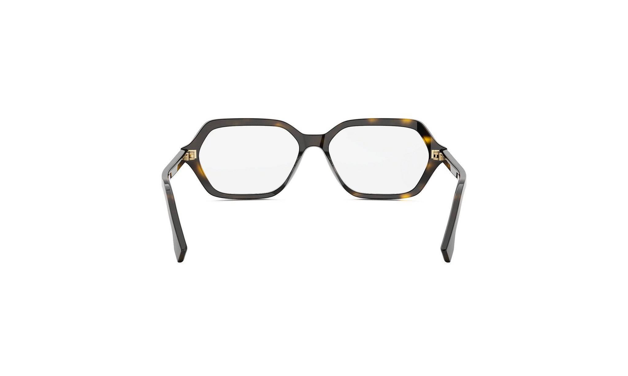 A pair of stylish, black-framed glasses with a tortoiseshell pattern.
