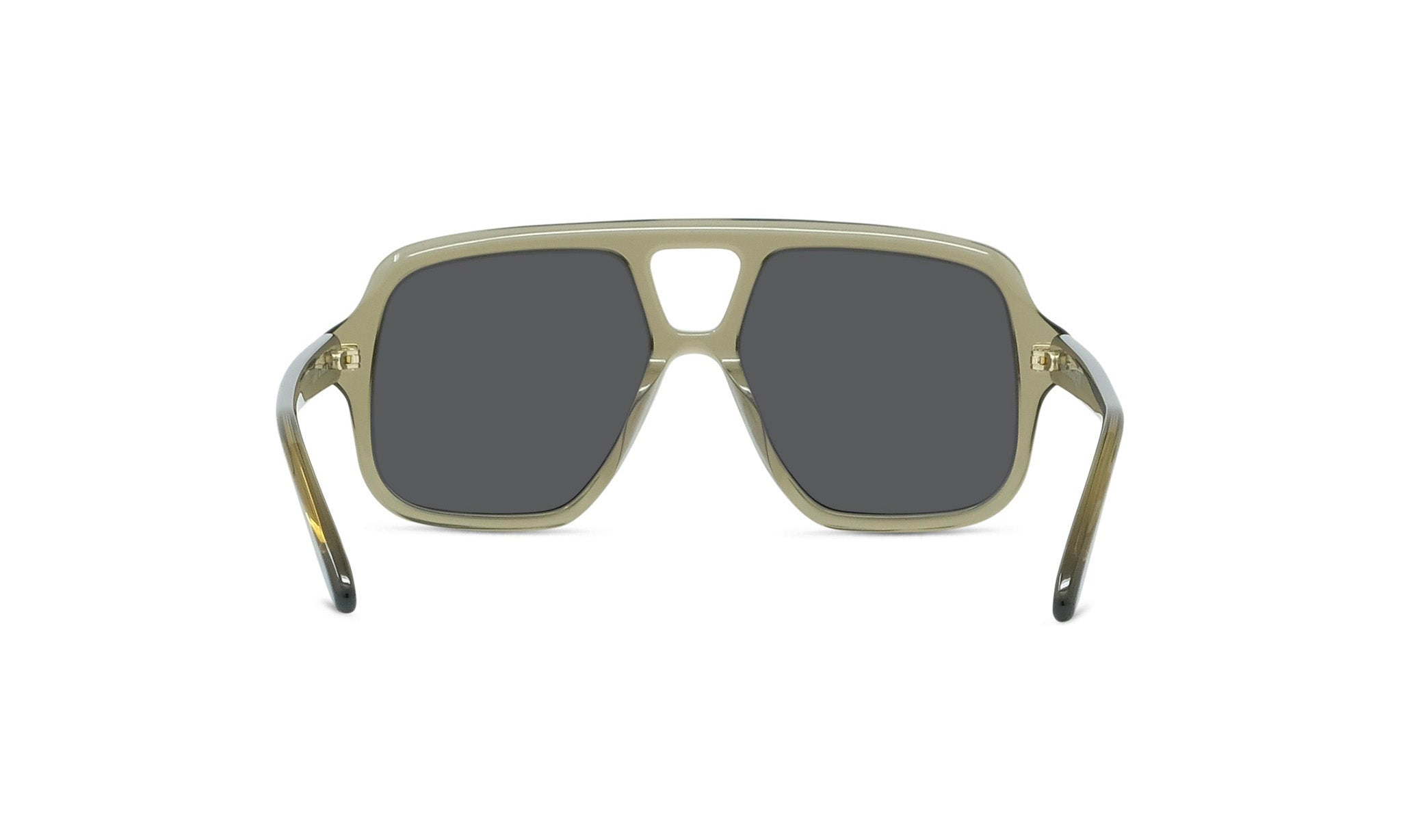 A pair of aviator sunglasses with dark lenses.