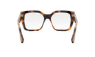 A pair of brown-framed glasses with a tortoiseshell pattern.