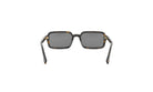 A pair of dark-framed sunglasses with a tortoiseshell pattern.