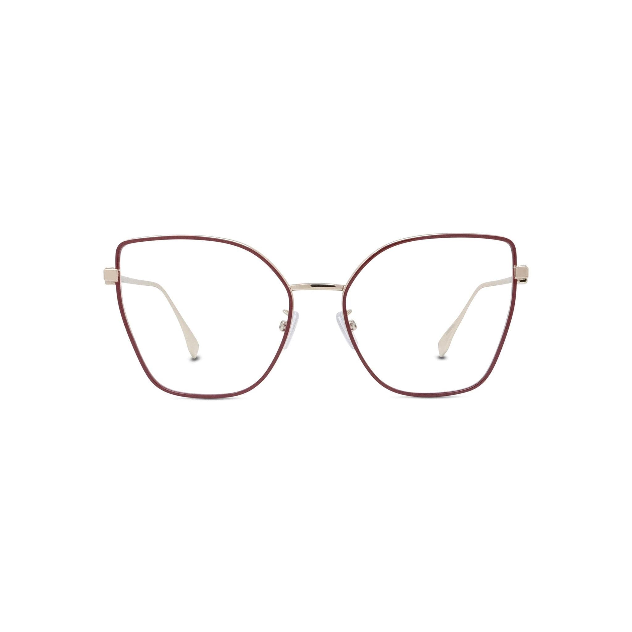 BAGUETTE GEOMETRIC EYEGLASSES - Jorge Oculista