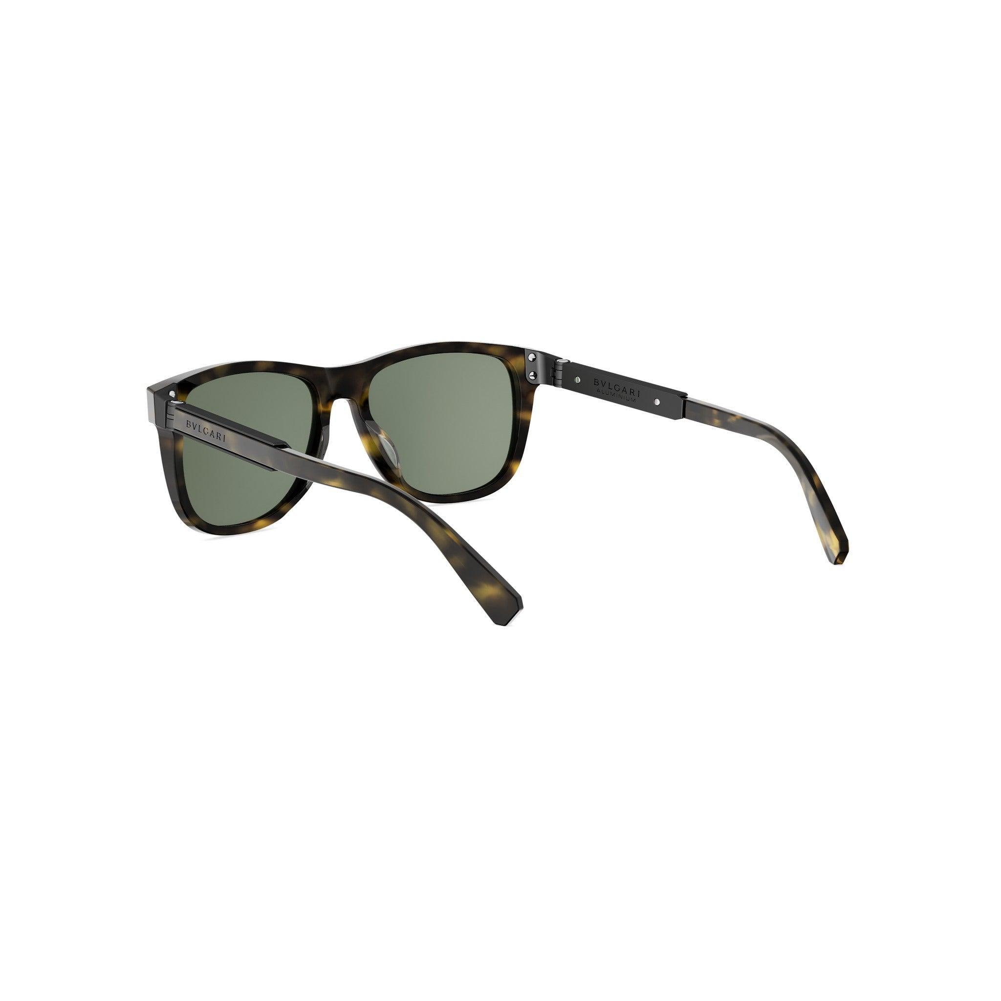 BVLGARI ALUMINIUM SQUARE SUNGLASSES - Jorge Oculista