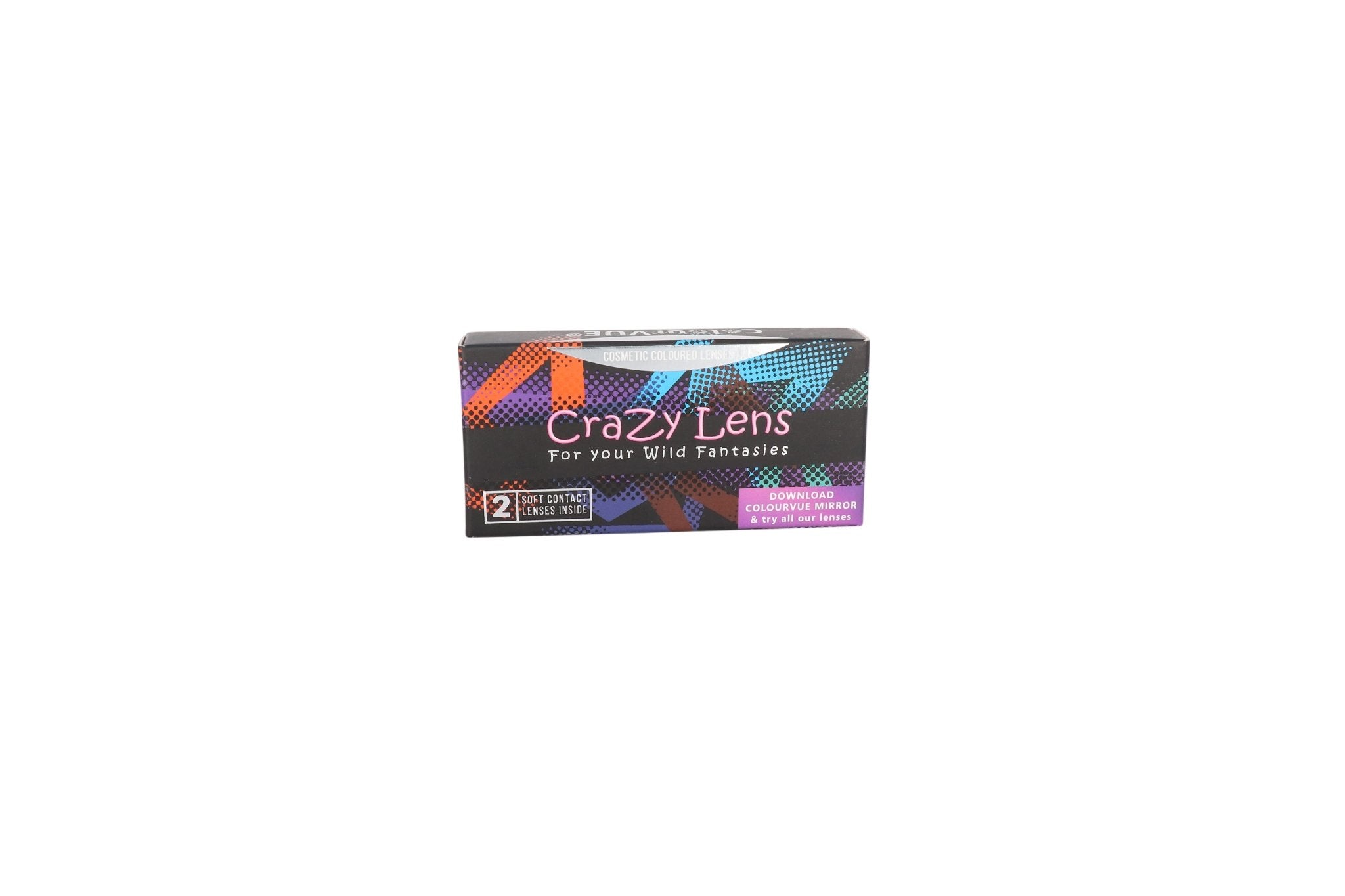 Crazy Lens Glow Red Diam:14 Raio:8.60 - Jorge Oculista