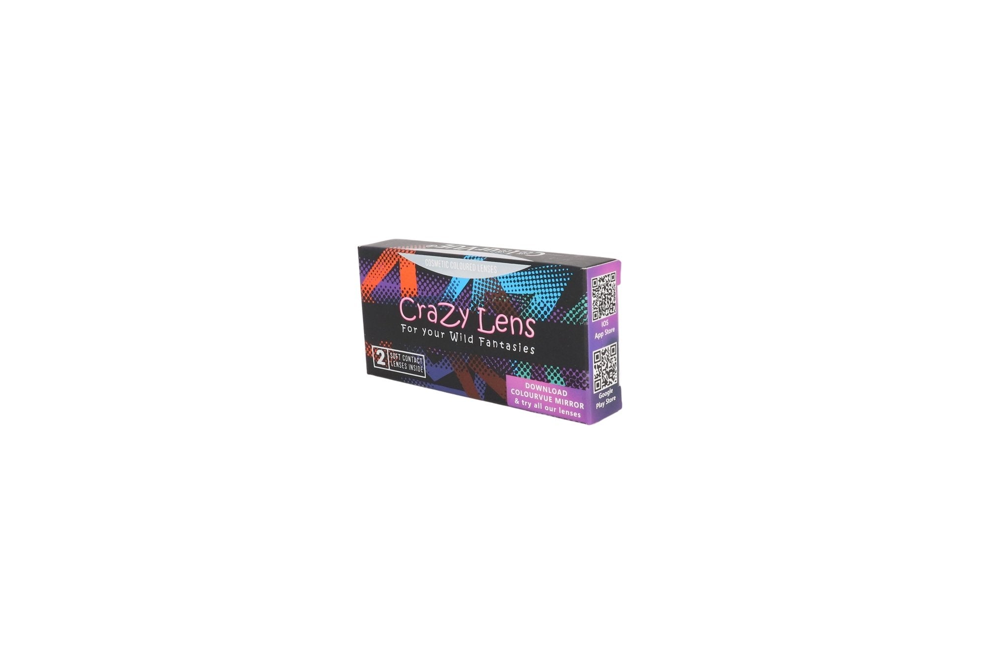 Crazy Lens Glow Red Diam:14 Raio:8.60 - Jorge Oculista