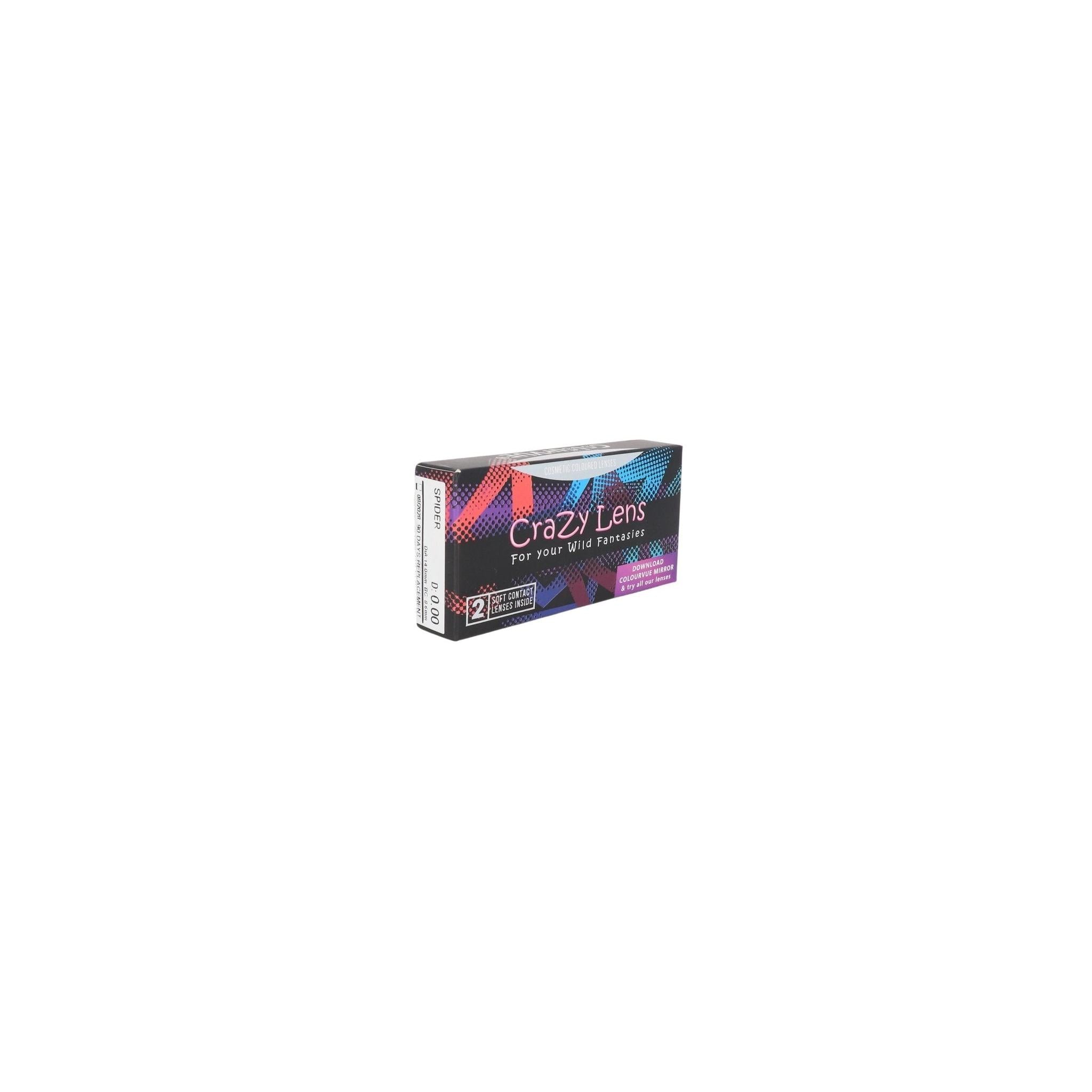 Crazy Lens Spider Diam:14 Raio:8.60 - Jorge Oculista