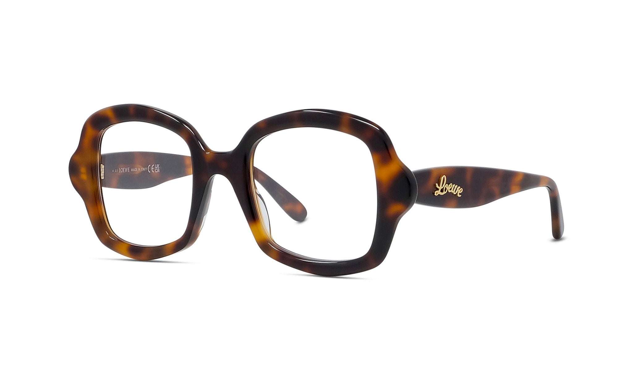 A pair of tortoiseshell-framed glasses with a dark tortoise shell and a lighter tortoise shell frame.