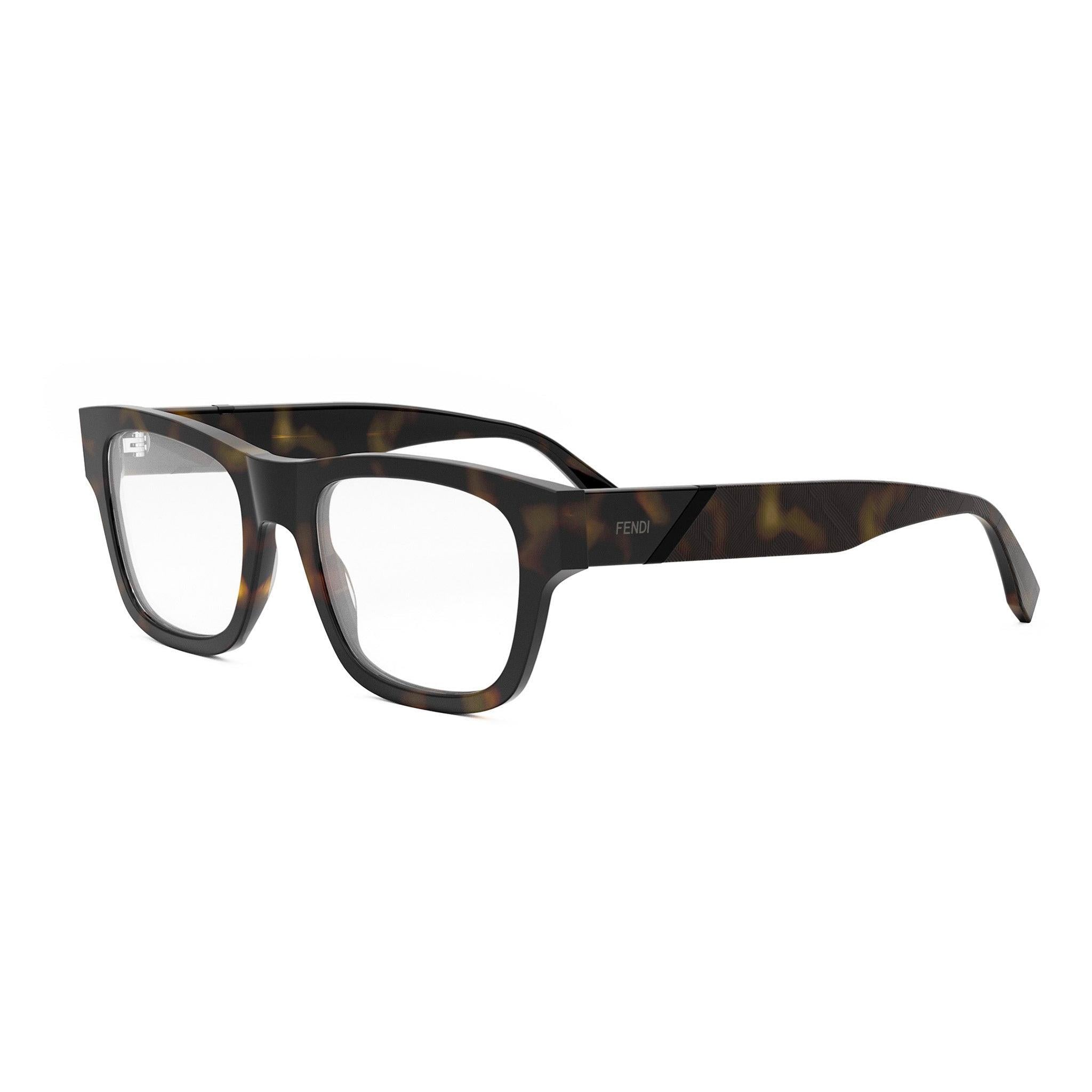 FENDI DIAGONAL RECTANGULAR EYEGLASSES - Jorge Oculista