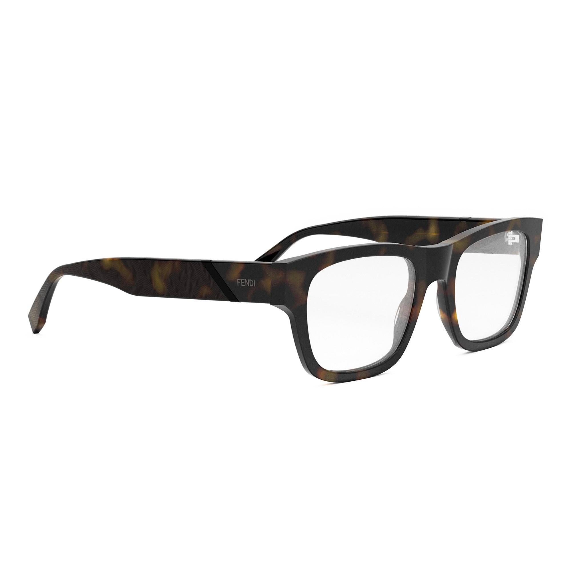 FENDI DIAGONAL RECTANGULAR EYEGLASSES - Jorge Oculista
