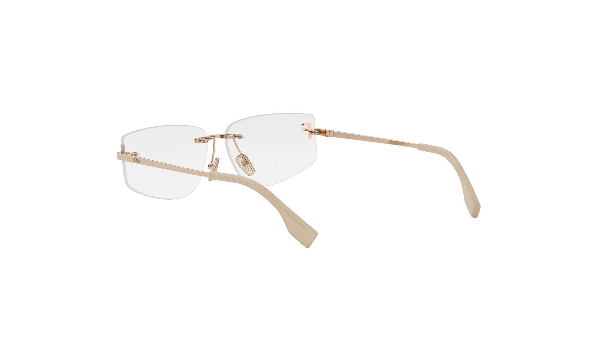 FENDI FIRST CRYSTAL GEOMETRIC EYEGLASSES - Jorge Oculista
