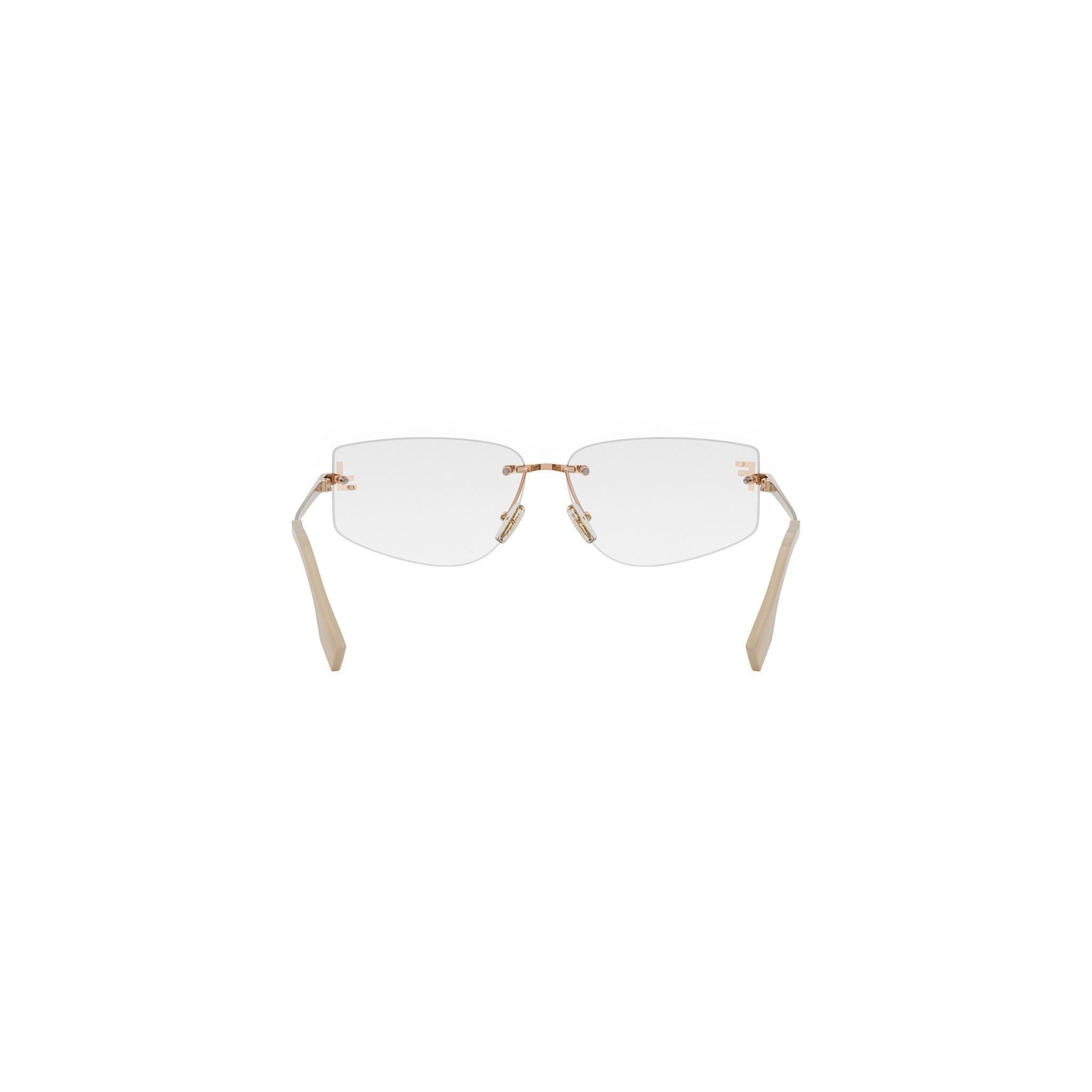 FENDI FIRST CRYSTAL GEOMETRIC EYEGLASSES - Jorge Oculista
