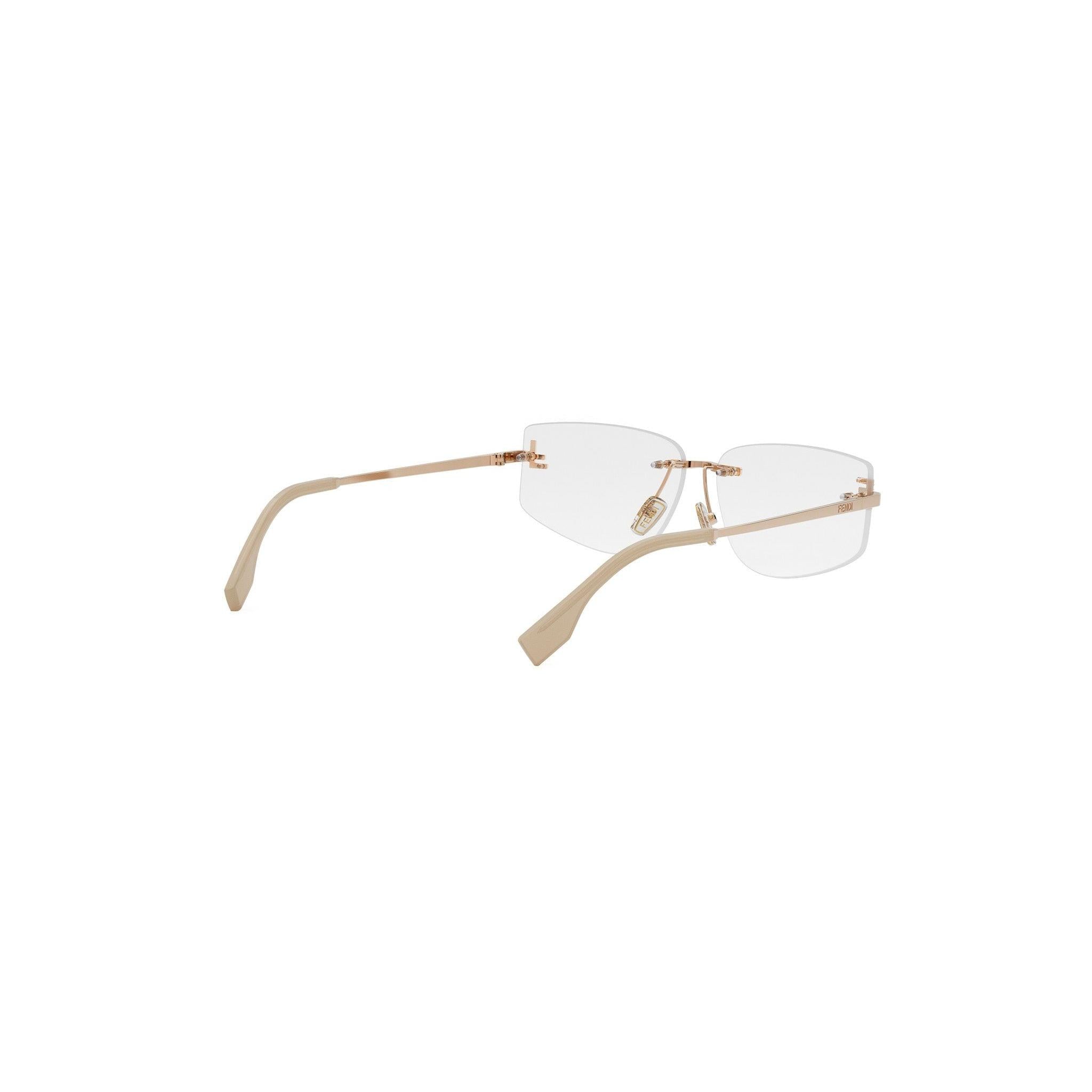 FENDI FIRST CRYSTAL GEOMETRIC EYEGLASSES - Jorge Oculista