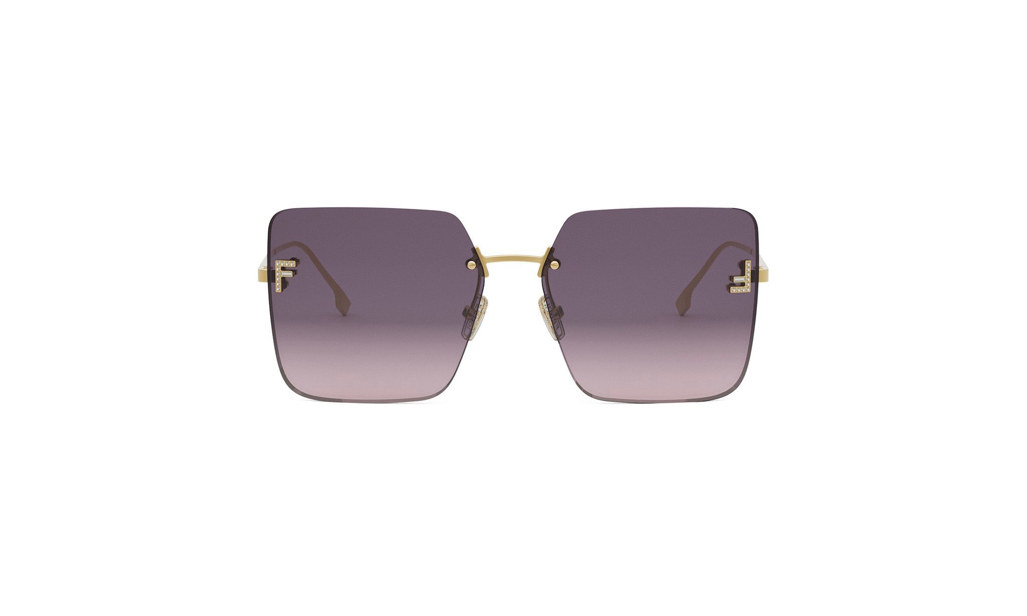 FENDI FIRST CRYSTAL GEOMETRIC SUNGLASSES - Jorge Oculista