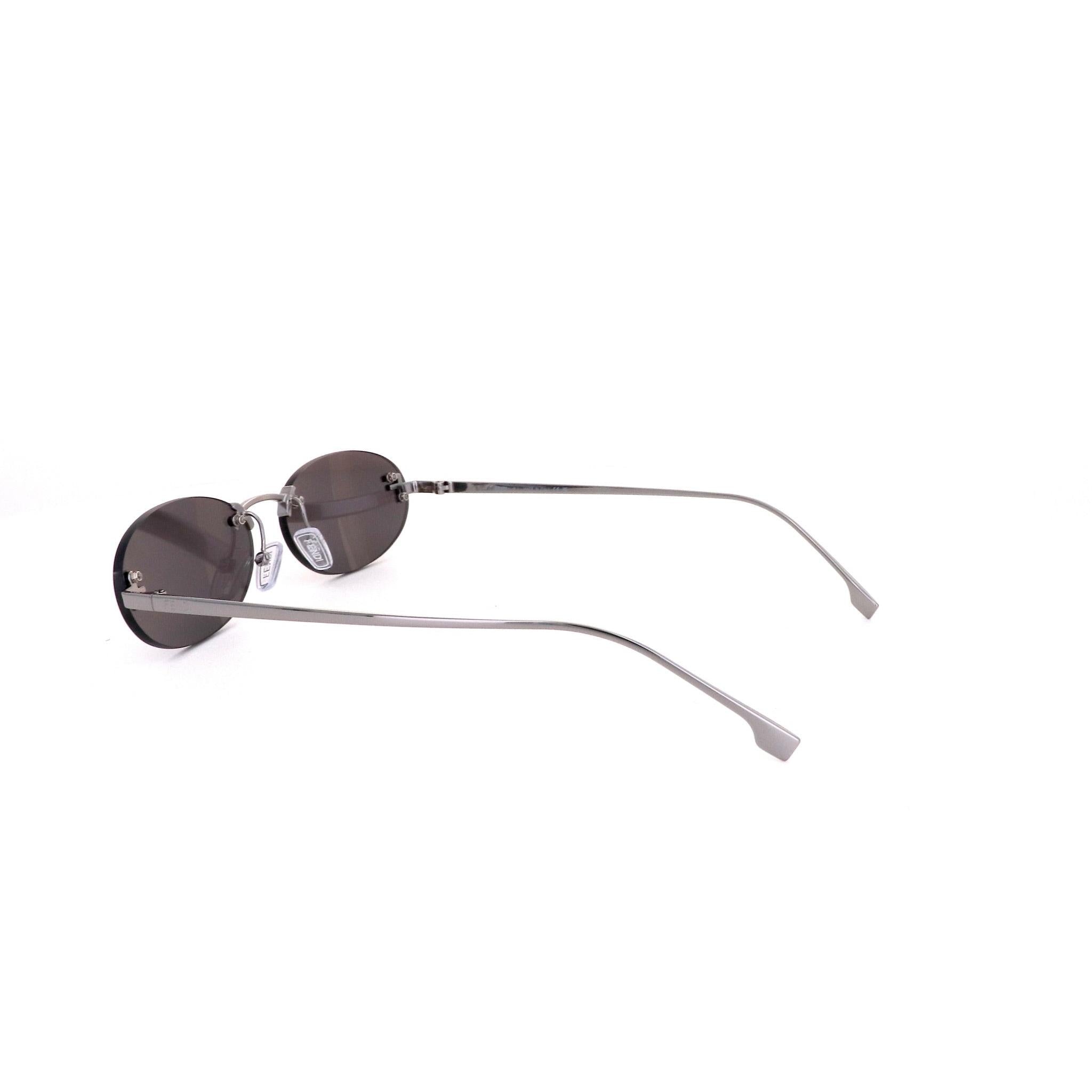 FENDI FIRST CRYSTAL OVAL SUNGLASSES - Jorge Oculista