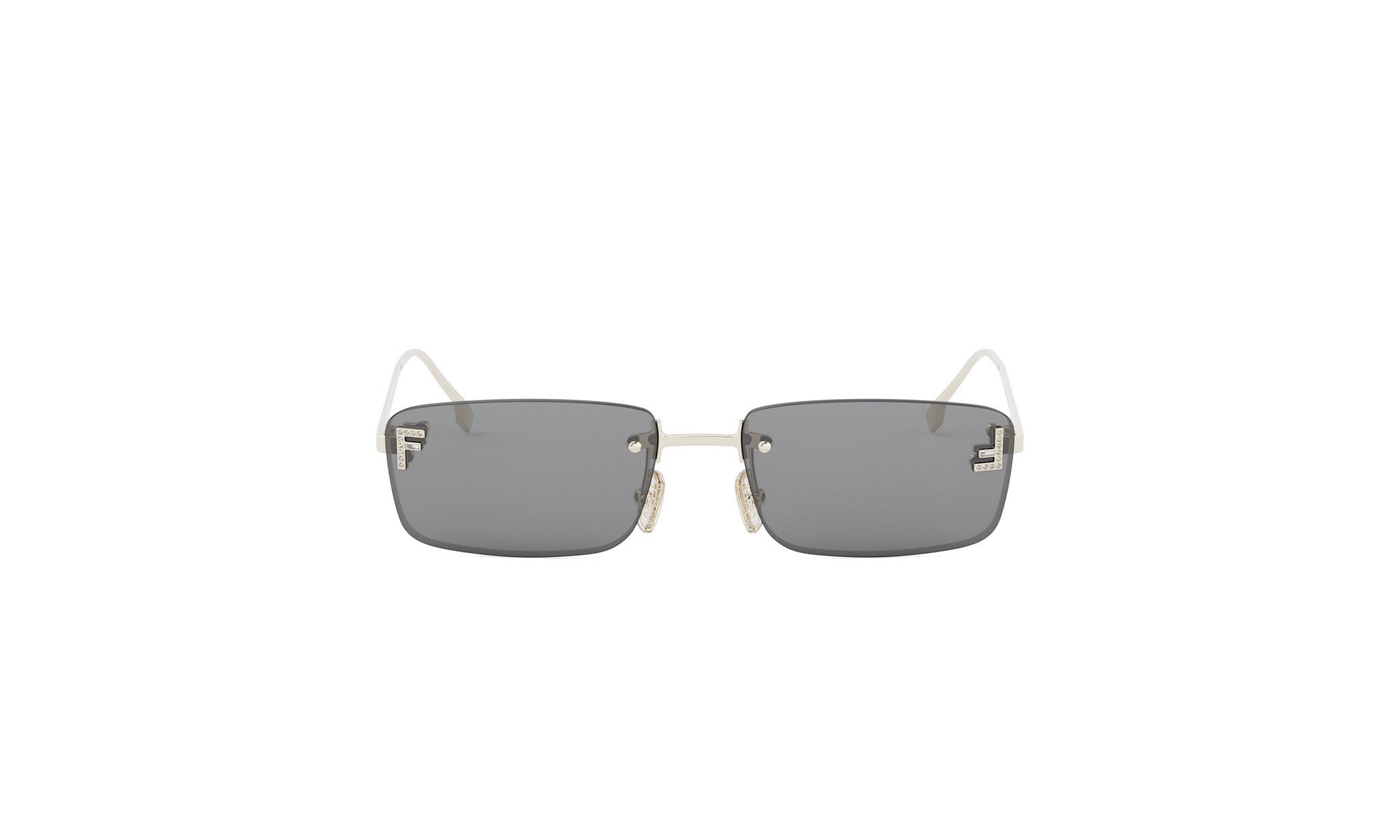 FENDI FIRST CRYSTAL RECTANGULAR SUNGLASSES - Jorge Oculista