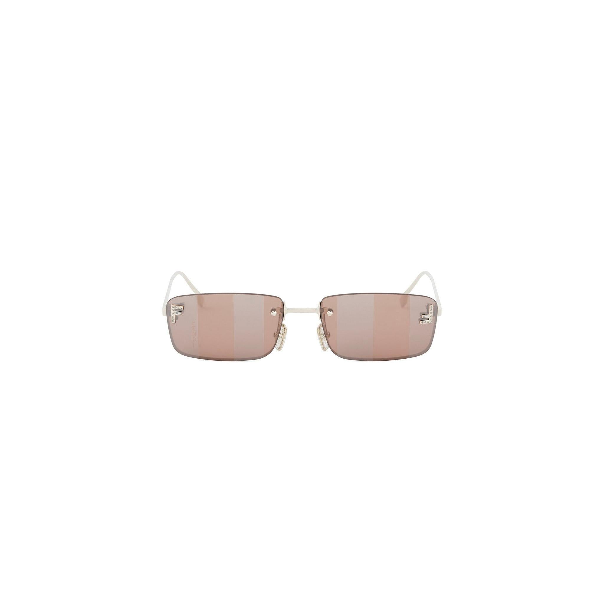 FENDI FIRST CRYSTAL RECTANGULAR SUNGLASSES - Jorge Oculista