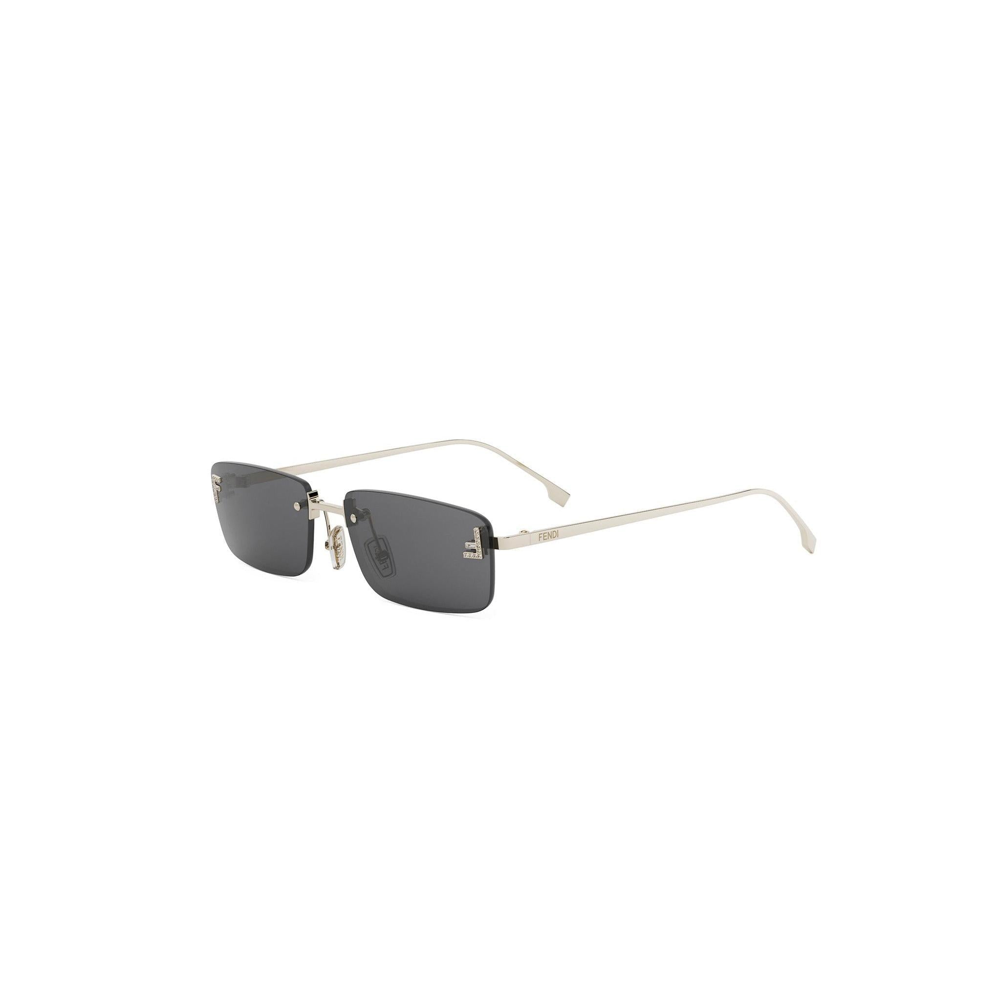 FENDI FIRST CRYSTAL RECTANGULAR SUNGLASSES - Jorge Oculista