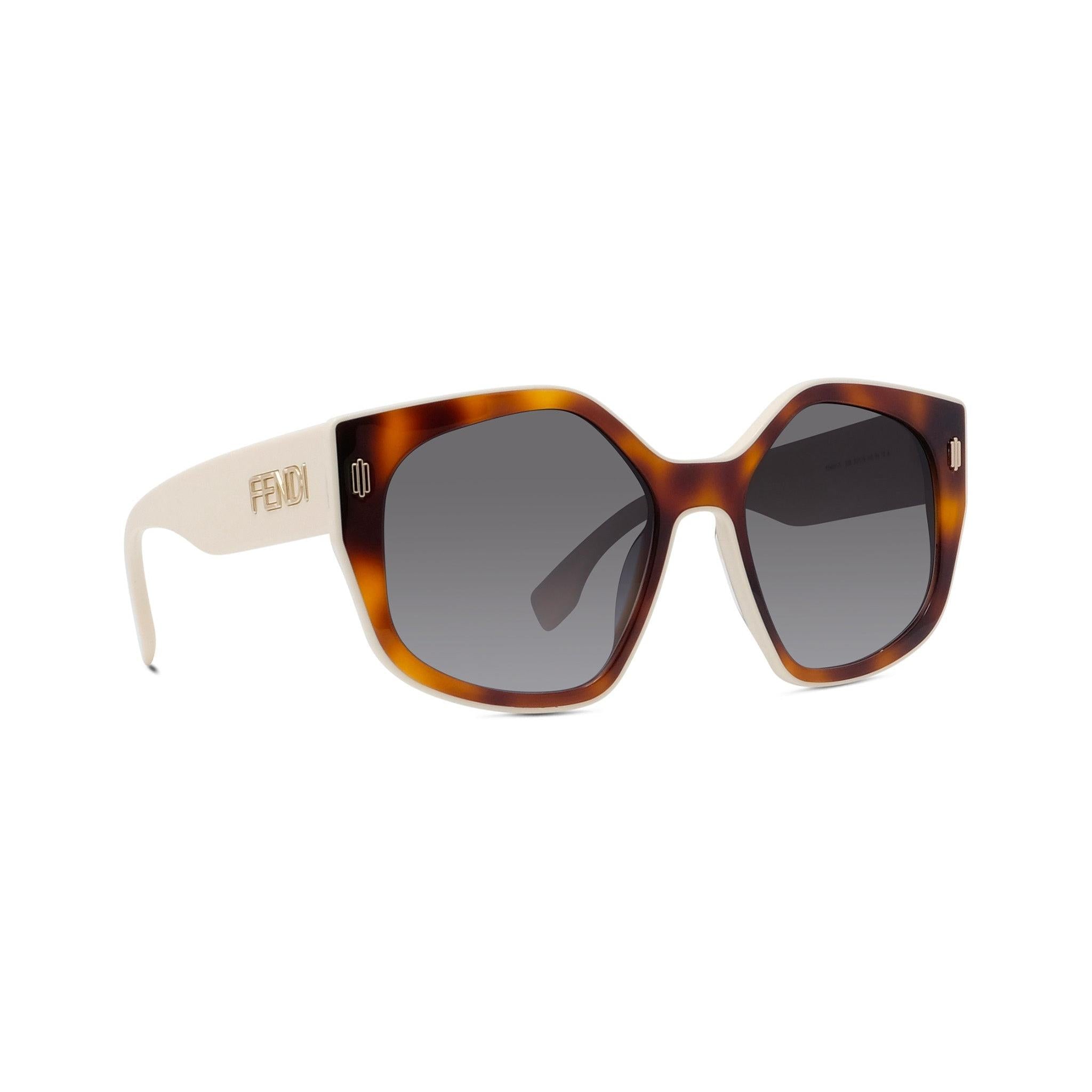FENDI SMOKE GEOMETRIC SUNGLASSES - Jorge Oculista