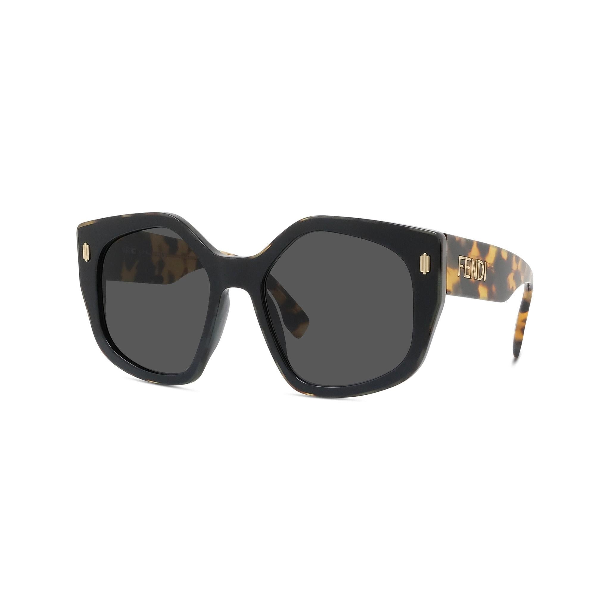 FENDI SMOKE GEOMETRIC SUNGLASSES - Jorge Oculista