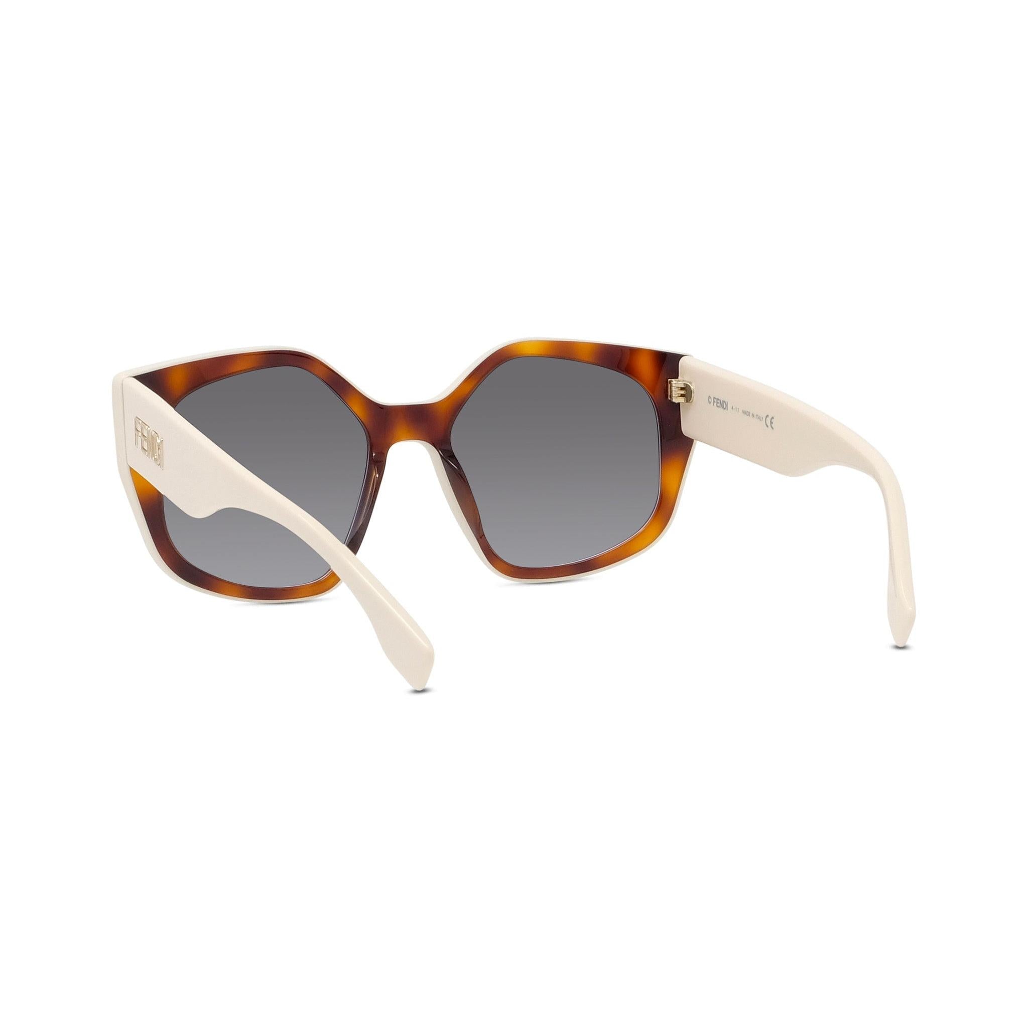 FENDI SMOKE GEOMETRIC SUNGLASSES - Jorge Oculista