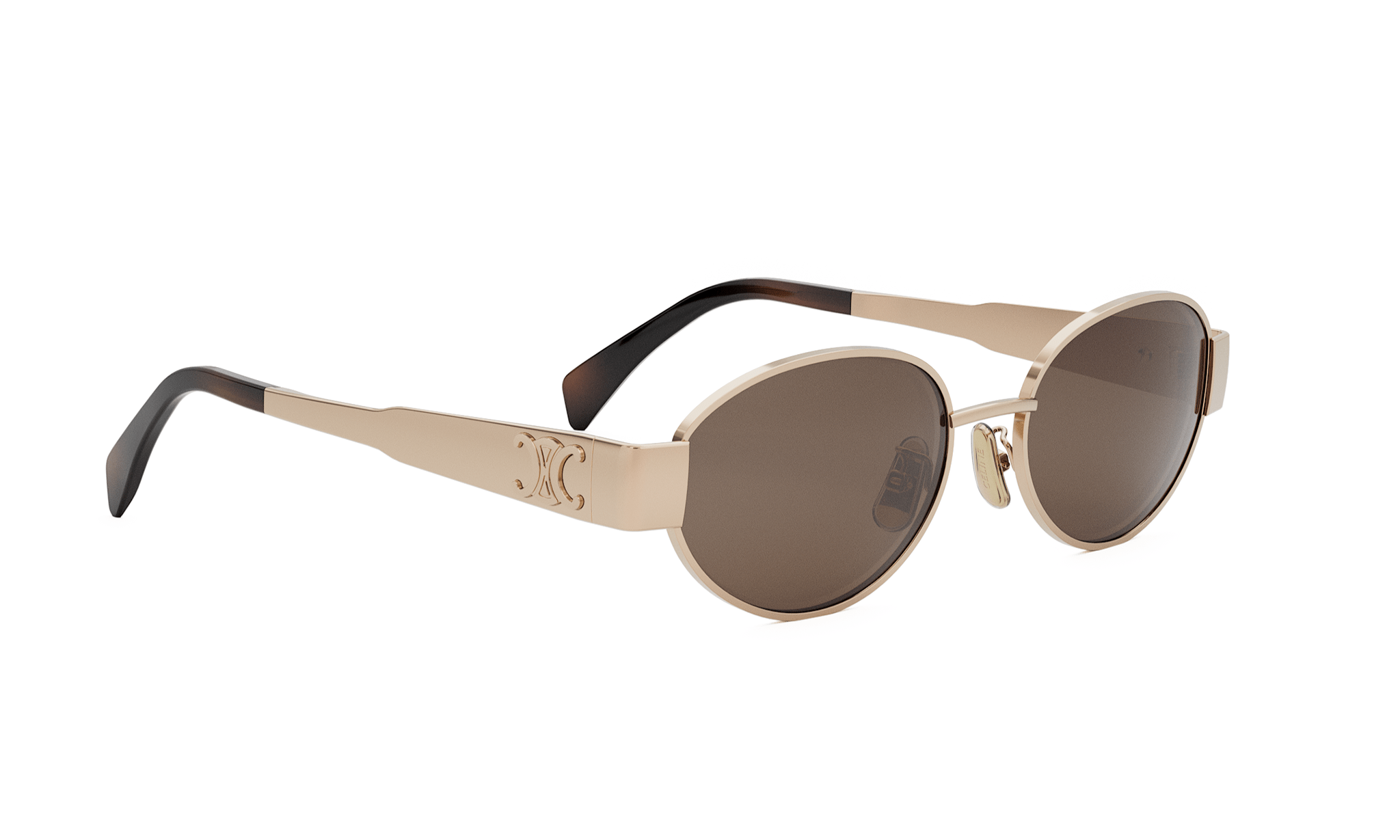 METAL TRIOMPHE OVAL SUNGLASSES - Jorge Oculista