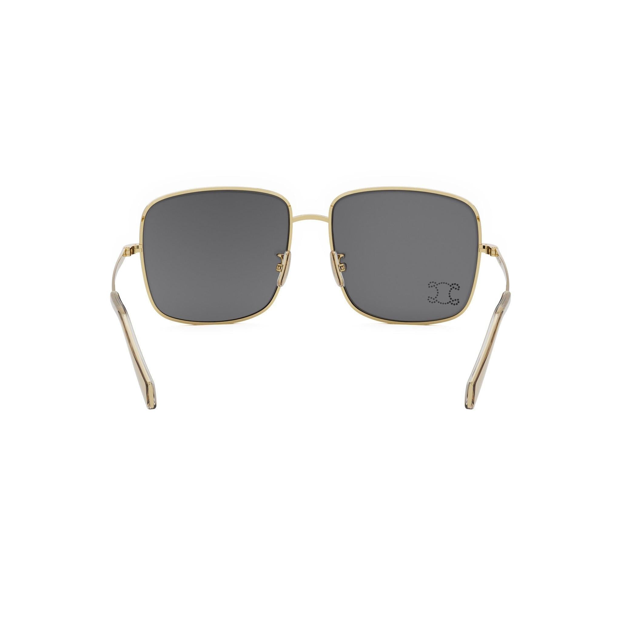 RHINESTONE TRIOMPHE SQUARE SUNGLASSES - Jorge Oculista