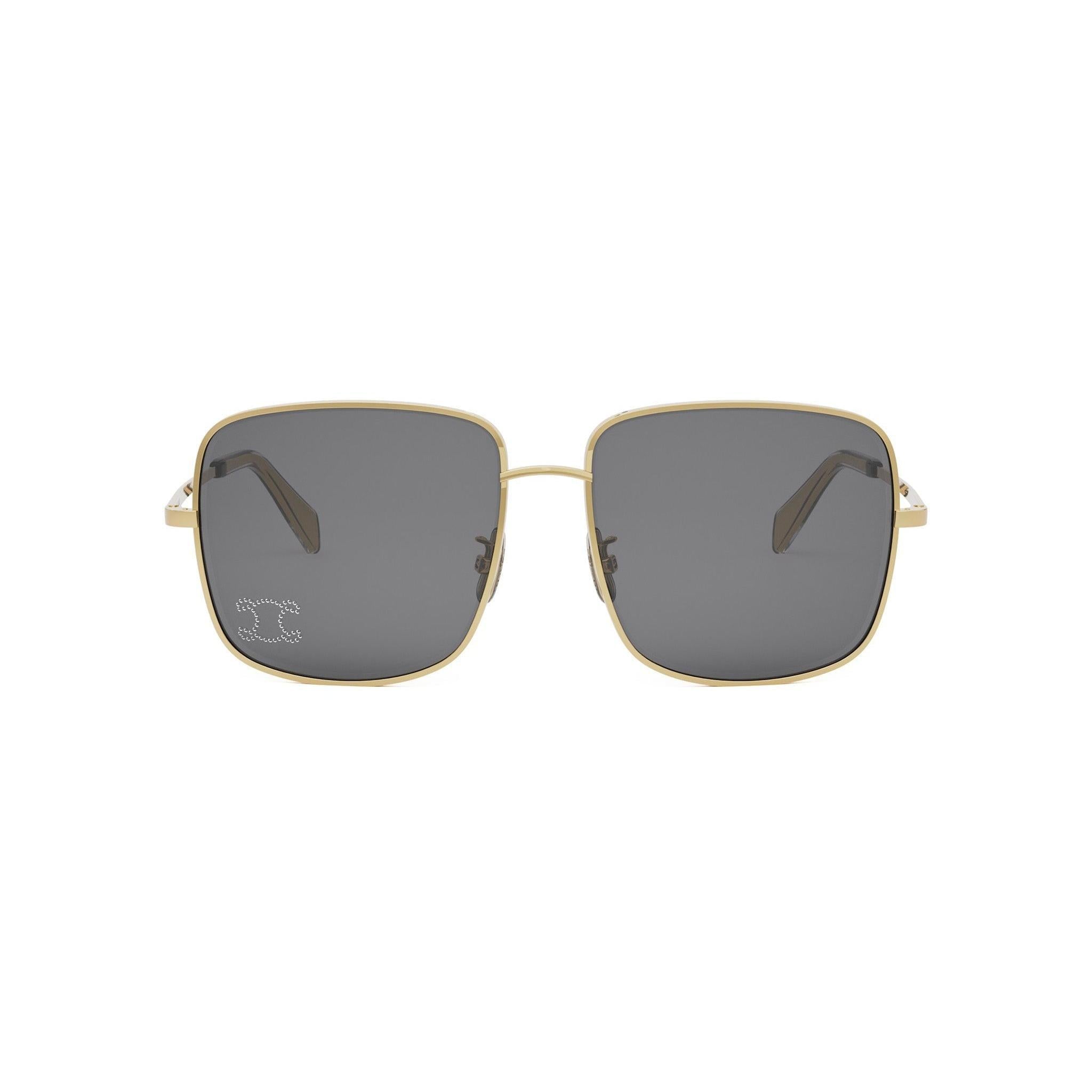 RHINESTONE TRIOMPHE SQUARE SUNGLASSES - Jorge Oculista