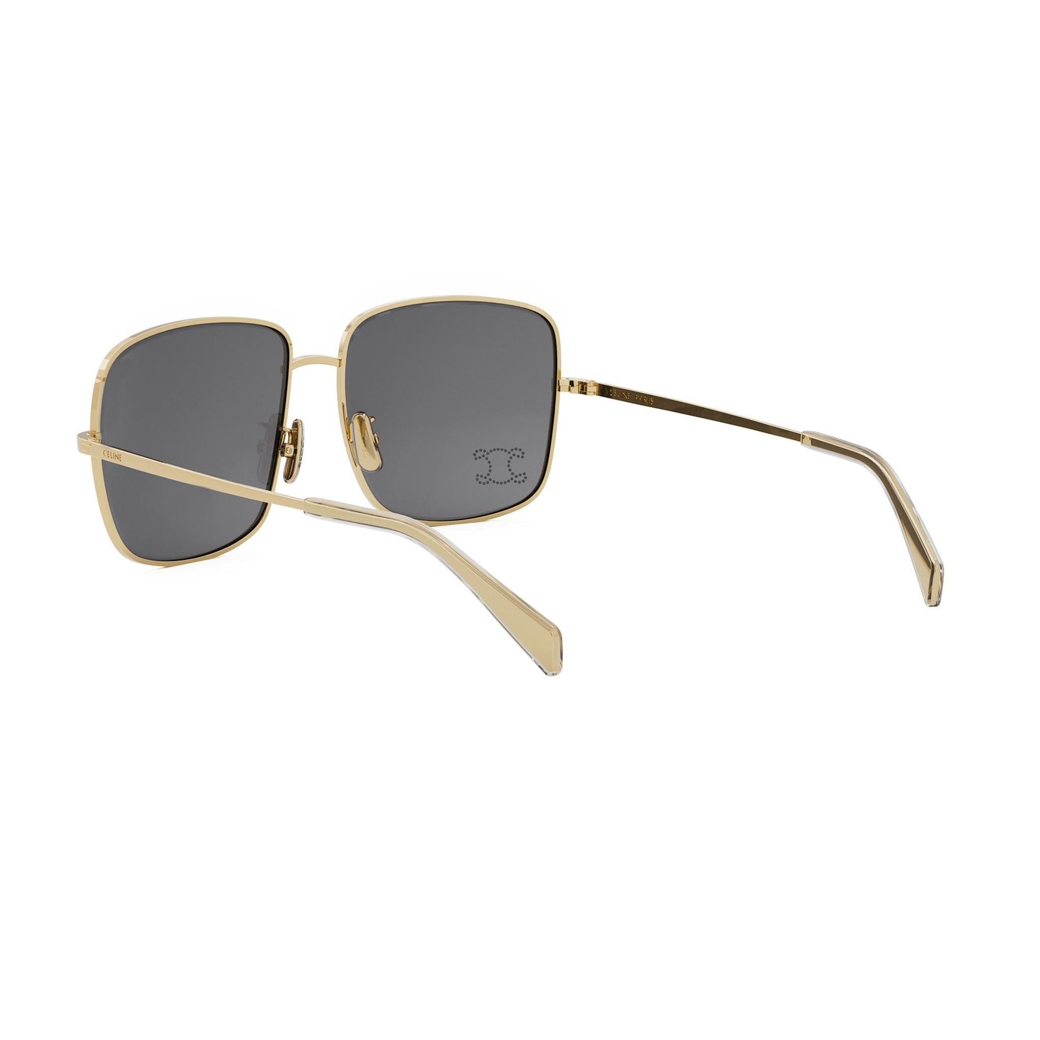 RHINESTONE TRIOMPHE SQUARE SUNGLASSES - Jorge Oculista