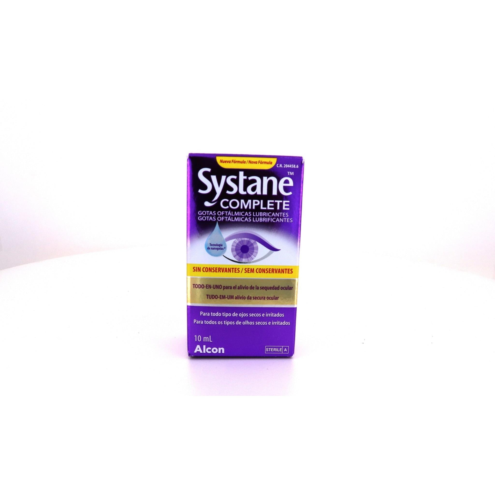 SYSTANE COMPLETE (SEM CONSERVANTES) - Jorge Oculista