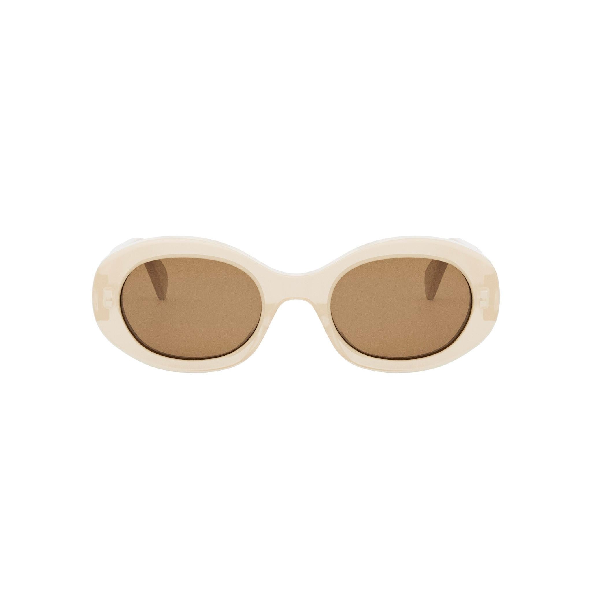 TRIOMPHE OVAL SUNGLASSES - Jorge Oculista