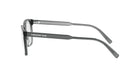 A pair of black-framed glasses with the brand name "Christian Dior" printed on the side.