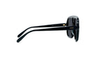 A pair of black sunglasses with the brand name "LOEWE" visible on the frame.