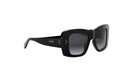 A pair of black sunglasses with the Celine logo on the frame.