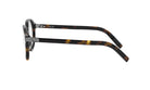A pair of dark-framed glasses with a tortoiseshell pattern.