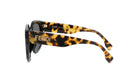 A pair of sunglasses with a tortoiseshell frame and the Fendi logo on the side.