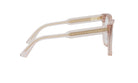 A pair of pink-framed glasses with gold accents, featuring the brand name "CHIANTI" on the frame.