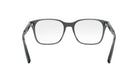 A pair of black-framed glasses with a sleek, modern design.