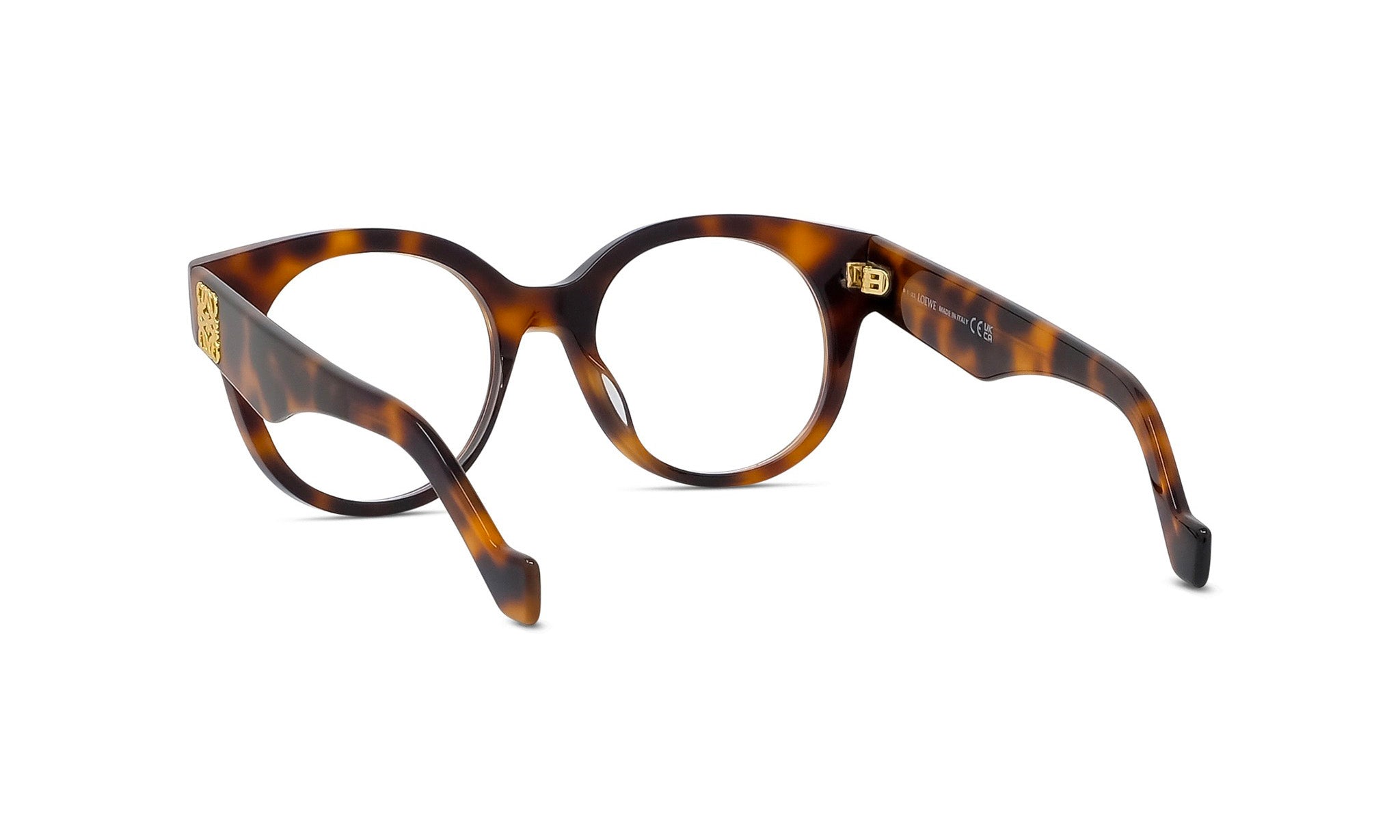 A pair of tortoiseshell-framed glasses with a dark tortoiseshell frame and a lighter tortoiseshell frame.