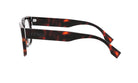 A pair of dark-framed glasses with a tortoiseshell pattern and the Fendi logo on the side.