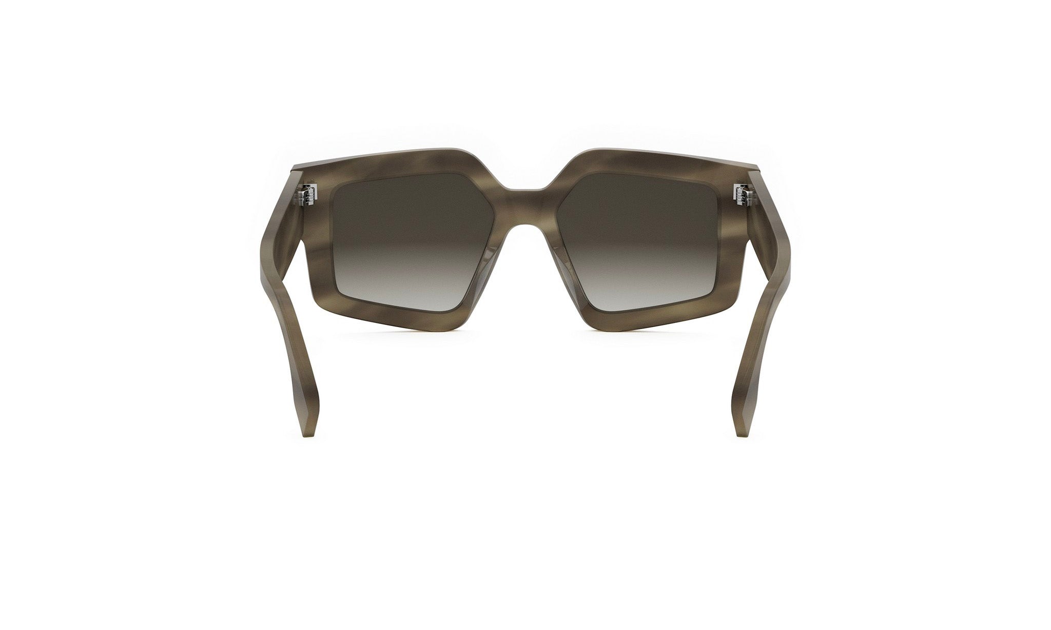 A pair of stylish sunglasses with a unique, angular frame design.
