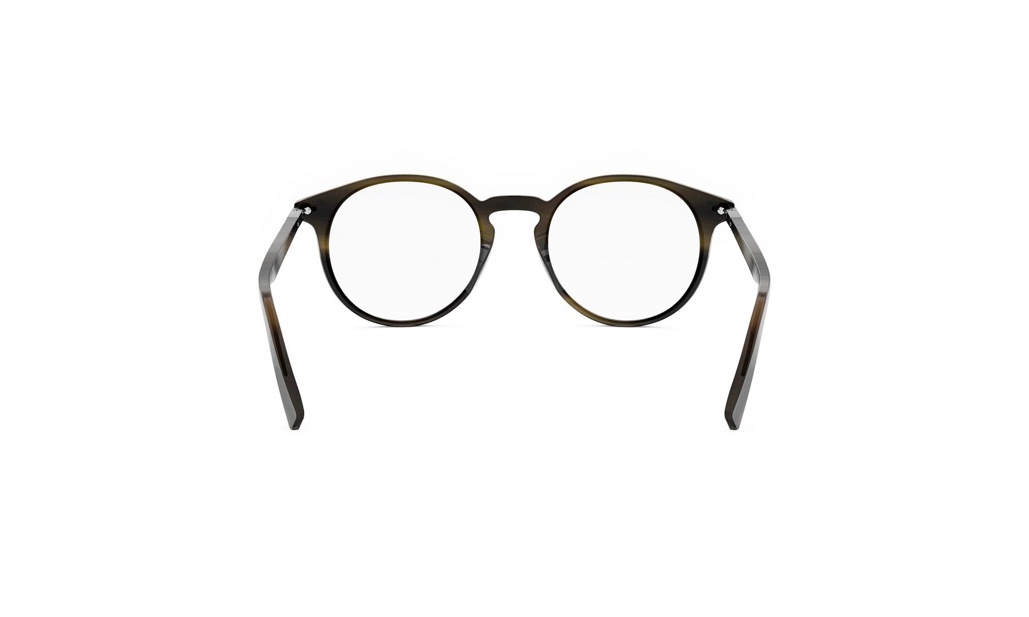 A pair of dark-framed glasses with a sleek, modern design.