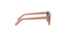 A pair of brown sunglasses with a Celine brand logo on the frame.