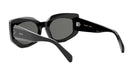 A pair of black sunglasses with the Celine Paris logo on the temples.
