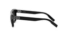 A pair of black sunglasses with a Dior logo on the frame.