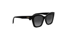 A pair of black Fendi sunglasses with a sleek, modern design.