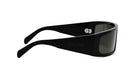 A pair of black sunglasses with the Celine logo on the frame.